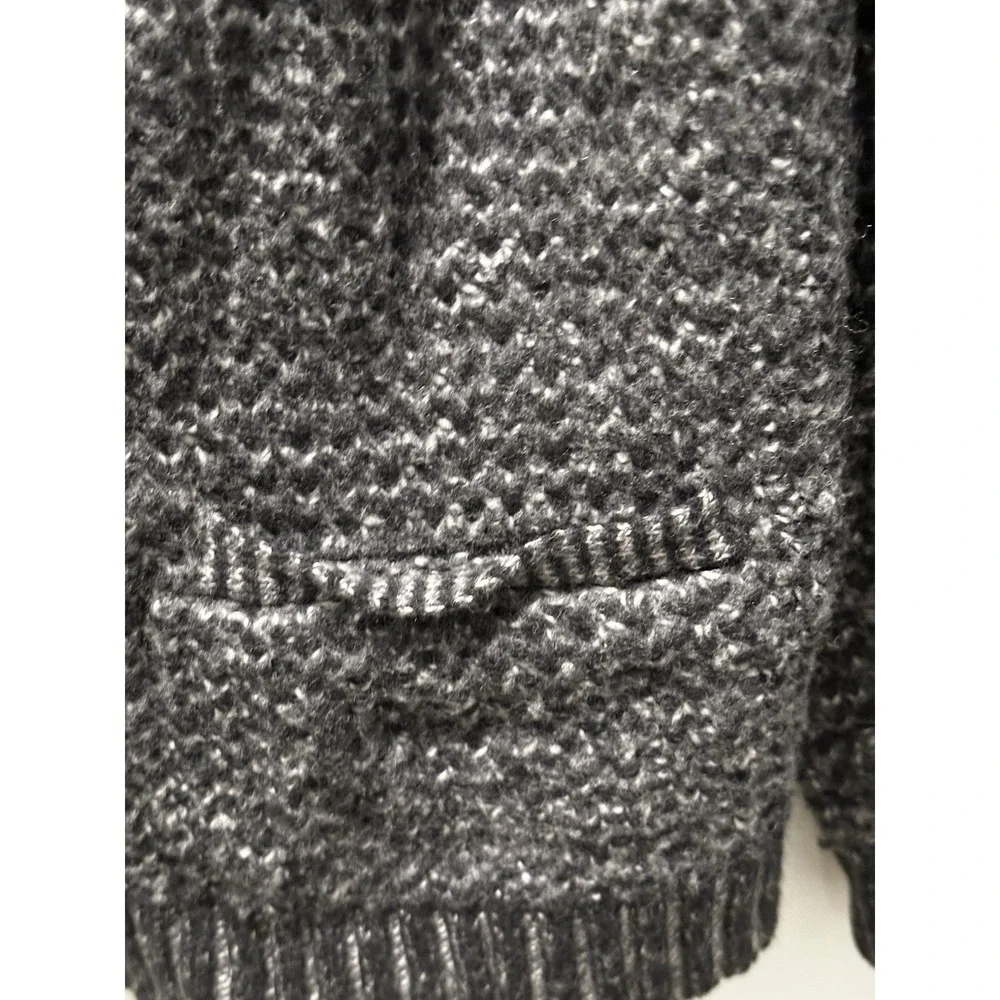 Rag & Bone X Neiman Marcus Sweater-Men 2XL-Gray Wool Blend Shawl Collar Cardigan